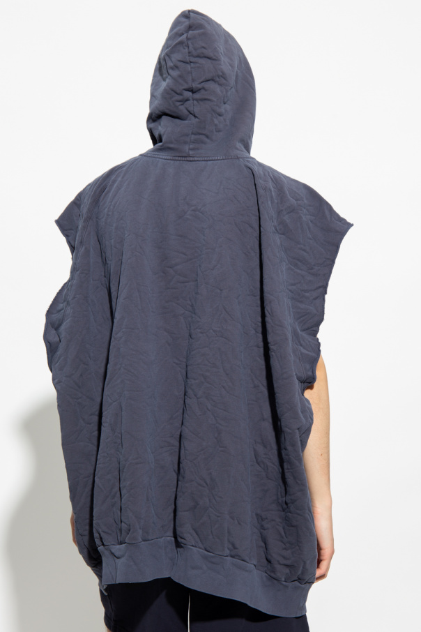 【送料&関税込】Balenciaga Half-zip High Neck Poncho Half zip high neck poncho